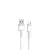 MR4_57300 Кабель xo nb-q166 fast charging usb cable для type-c 5a, 1m, білий 