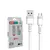 MR4_57300 Кабель xo nb-q166 fast charging usb cable для type-c 5a, 1m, білий 