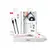 MR4_57306 Кабель xo nb55 usb cable lightning 5 a, 1m, чорний 