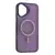 MR4_58662 Чохол pro crystalshine fortable magsafe для iphone 16 plus пурпуровий 
