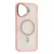 MR4_58664 Чохол pro crystalshine fortable magsafe для iphone 16 plus рожевий 