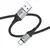 MR4_58468 Кабель hoco x102 fresh charging data cable type-c 1m, чорний 