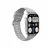 MR4_58854 Смарт-годинник xo -j10 amoled screen star mist magnetic square smart sports talking watch, сірий 