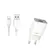 MR4_60102 Мережевий зарядний пристрій xo l99 (eu) 2.4a home charger with type-c cable, білий XO