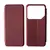 MR4_60000 Чохол-книжка level для tecno pova 6 marsala 
