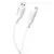 MR4_60156 Кабель xo nb265 minimalist series lightning data cable 1m, білий 