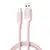 MR4_60157 Кабель xo nb265 minimalist series type-c data cable 1m рожевий 