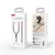 MR4_60162 Адаптер xo nb-r269b couple cable type-c to dual 3.5 female adapter 1.2m, чорний 