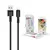 MR4_60213 Кабель xo nb-q166 fast charging usb cable для lightning 5a, 1m, чорний 