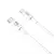 MR4_60218 Кабель xo nb-q189b pd20w charger cable type-c to lightning 2m, білий 