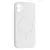MR4_61781 Чохол silicone case full camera fine ring magsafe для iphone 11, білий 
