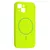 MR4_61863 Чохол silicone case full camera fine ring magsafe для iphone 15 emerald зелений 