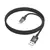 MR4_62055 Кабель hoco u129 spirit transparent charging data cable lightning 1.2m, чорний 