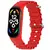 MR4_103781 Ремінець для xiaomi mi band 3, 4, 5, 6, 7 ocean band червоний 