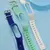 MR4_103783 Ремінець для xiaomi mi band 3, 4, 5, 6, 7 ocean band жовтий 