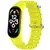 MR4_103783 Ремінець для xiaomi mi band 3, 4, 5, 6, 7 ocean band жовтий 