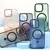 MR4_105185 Чохол matte ring-magsafe для iphone 14 pro max зелений 