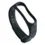 MR4_105913 Ремінець для xiaomi mi band 3, 4 camouflage, чорний-dark, сірий 