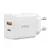 MR4_128965 Мережевий зарядний пристрій baseus cube fast charger c+u 20w eu cluster, білий p10111403213-00 