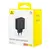 MR4_128962 Мережевий зарядний пристрій baseus cube fast charger 2u+c 30w eu cluster, чорний p10111402113-00 