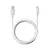 MR4_107243 Кабель baseus silky series usb-a to lightning 2.4a 2m, білий p10377702213-01 