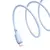 MR4_107247 Кабель baseus silky series usb-a to lightning 2.4a 1m синій p10377702313-00 