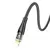 MR4_131810 Кабель pd hoco u121 gold standard transparent discovery edition ip 1.2m, чорний 