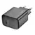MR4_132446 Мережевий зарядний пристрій hoco cs22a value single port pd30w charger, чорний 
