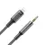 MR4_132421 Адаптер xo nb-r279a ip to 3.5 brushed clear audio cable, чорний 