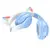 MR4_132472 Навушники накладні hoco w42 cat ears over-ear bt headphones bt5.3 crystal синій 