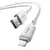 MR4_132574 Кабель baseus silky series usb-a to lightning 2.4a 1m, білий p10377702213-00 