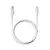MR4_132574 Кабель baseus silky series usb-a to lightning 2.4a 1m, білий p10377702213-00 