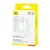 MR4_132574 Кабель baseus silky series usb-a to lightning 2.4a 1m, білий p10377702213-00 
