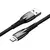 MR4_132561 Кабель baseus glimmer series fast charging data cable usb-a to lightning 2.4a 2m, чорний cadh000301 