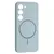 MR4_134108 Чохол silicone case luxury magsafe для samsung s23 sky синій 