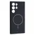 MR4_134111 Чохол silicone case luxury magsafe для samsung s23 ultra midnight синій 