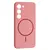MR4_134118 Чохол silicone case luxury magsafe для samsung s23+ rose рожевий 