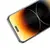 MR4_133861 Захисне скло hoco a34 9d large arc dustproof для iphone 15 pro, чорний 