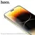 MR4_133858 Захисне скло hoco a34 9d large arc dustproof для iphone 14 pro max, чорний 