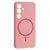 MR4_134140 Чохол silicone case luxury magsafe для samsung s24+ rose рожевий 