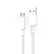 MR4_134576 Кабель xo nb249 5a android pvc shiny colorful micro data cable, білий 