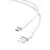 MR4_134576 Кабель xo nb249 5a android pvc shiny colorful micro data cable, білий 