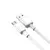 MR4_134576 Кабель xo nb249 5a android pvc shiny colorful micro data cable, білий 