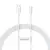 MR4_134753 Кабель baseus superior series fast charging cable usb-a to type-c 100w 1.5m, білий p10320102214-02 