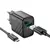 MR4_135628 Мережевий зарядний пристрій hoco cs21a rich single port qc3.0 charger set (micro), (eu), чорний 