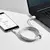 MR4_135373 Кабель baseus simple wisdom data cable kit usb-a to micro 2.1a (2pcs, set) 1.5m, білий tzcamzj-02 