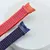 MR4_136043 Ремінець для xiaomi mi band 8, 9, 10 nylon loop dark червоний 