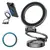 MR4_136242 Автотримач xo c161 apple magsafe magnetic tri-fold phone holder (with magnet ring), чорний 