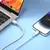 MR4_136196 Кабель xo nb249 5a pvc shiny colorful lightning data cable синій 