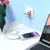 MR4_136196 Кабель xo nb249 5a pvc shiny colorful lightning data cable синій 